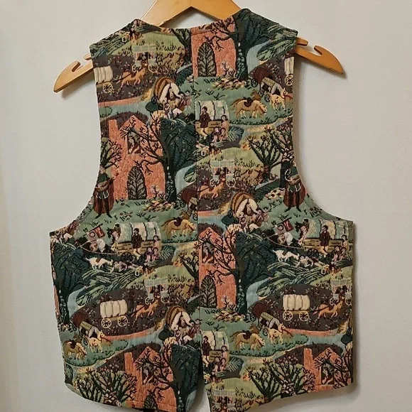 Colorful Tapestry Vest - Picture 5 of 9